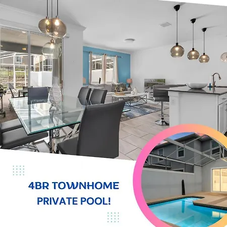 4 Bedroom Townhome Free Access To Amazing Resort Chg109